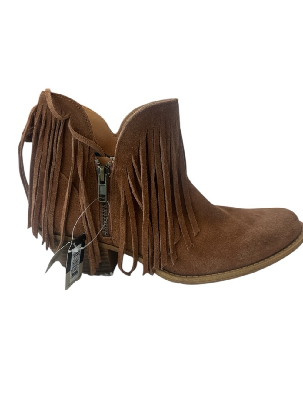 NWT Dingo Jerico Suede Western Fringe Bootie
